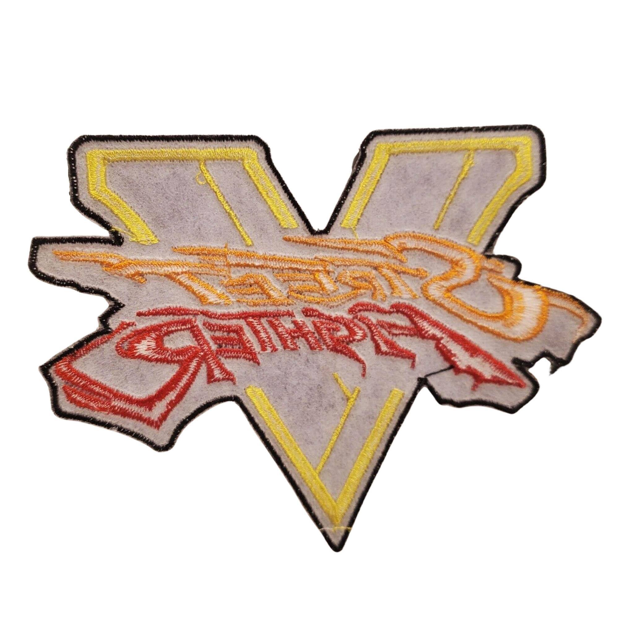 Alt View 1. Nerd Block - Street Fighter V Fabric Patch - Orange.