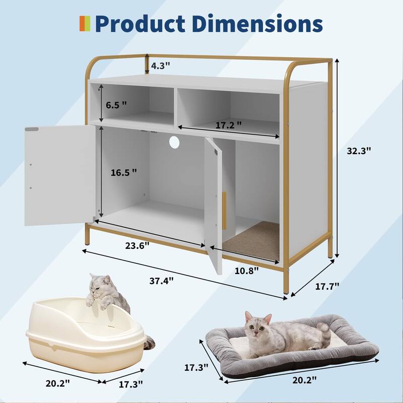 Product Dimensions

- 4.3"
- 6.5"
- 17.2"
- 32.3"
- 16.5"
- 23.6"
- 37.4"
- 10.8"
- 17.7"
- 20.2"
- 17.3"
- 17.3"
- 20.2"