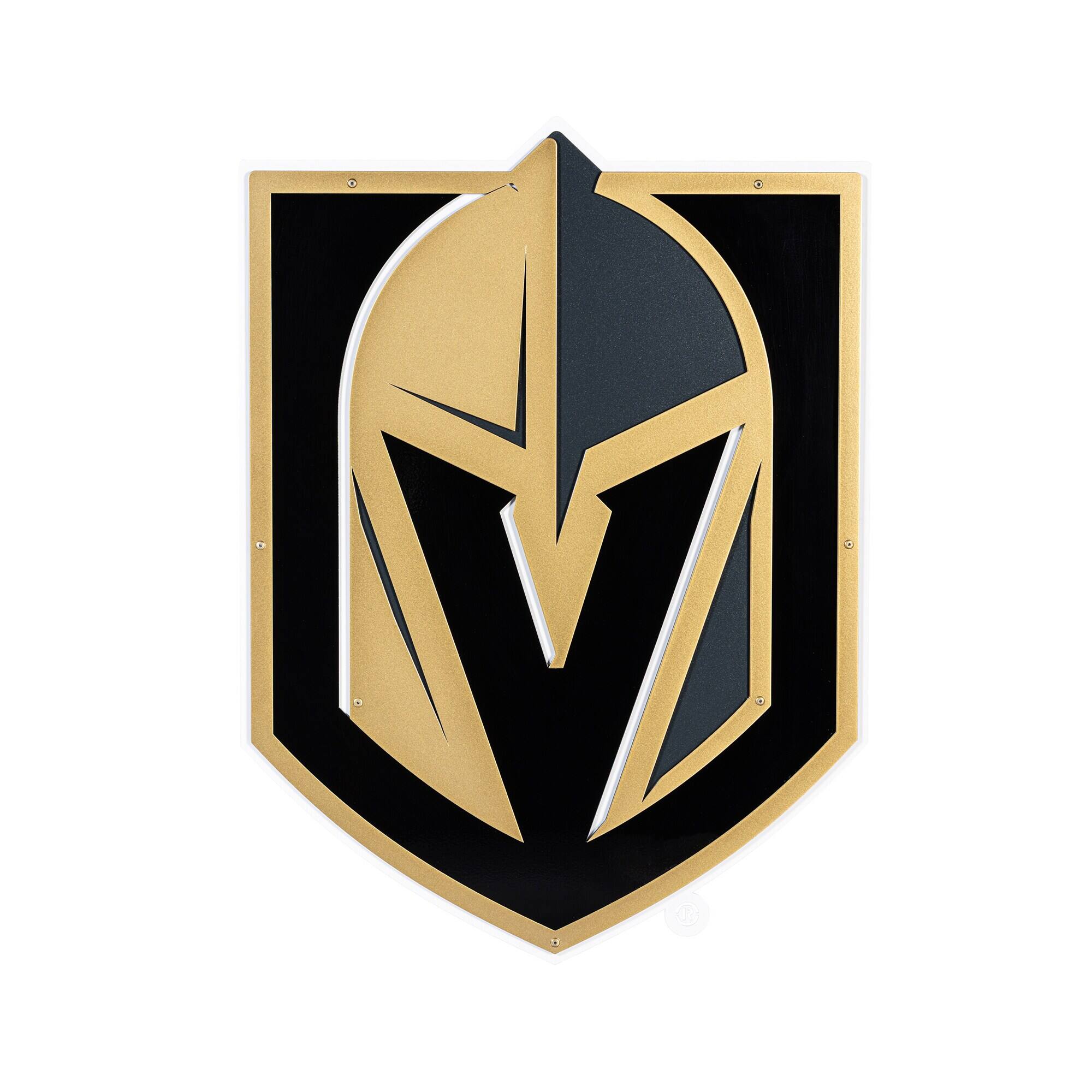 Vegas Golden Knights 23" Layered Metal Wall Art Sign