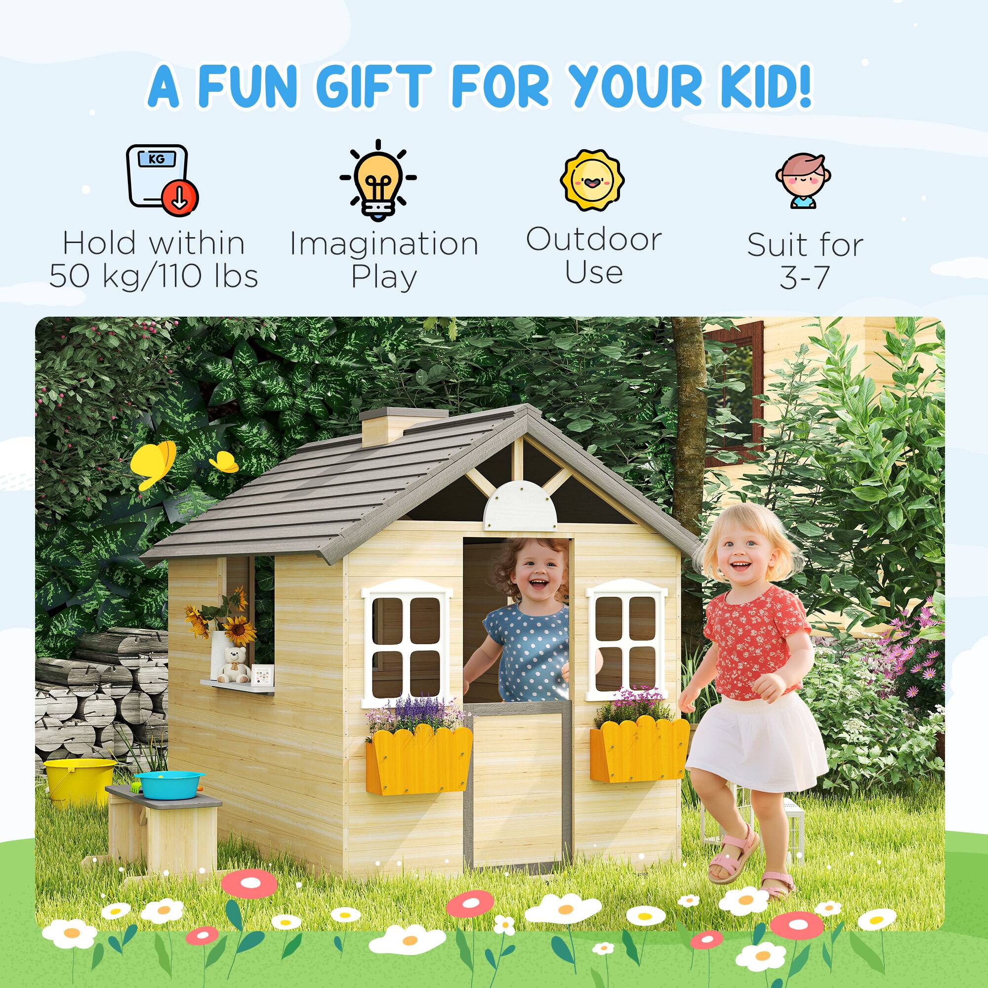 A FUN GIFT FOR YOUR KID!

- Hold within 50 kg/110 lbs
- Imagination Play
- Outdoor Use
- Suit for 3-7