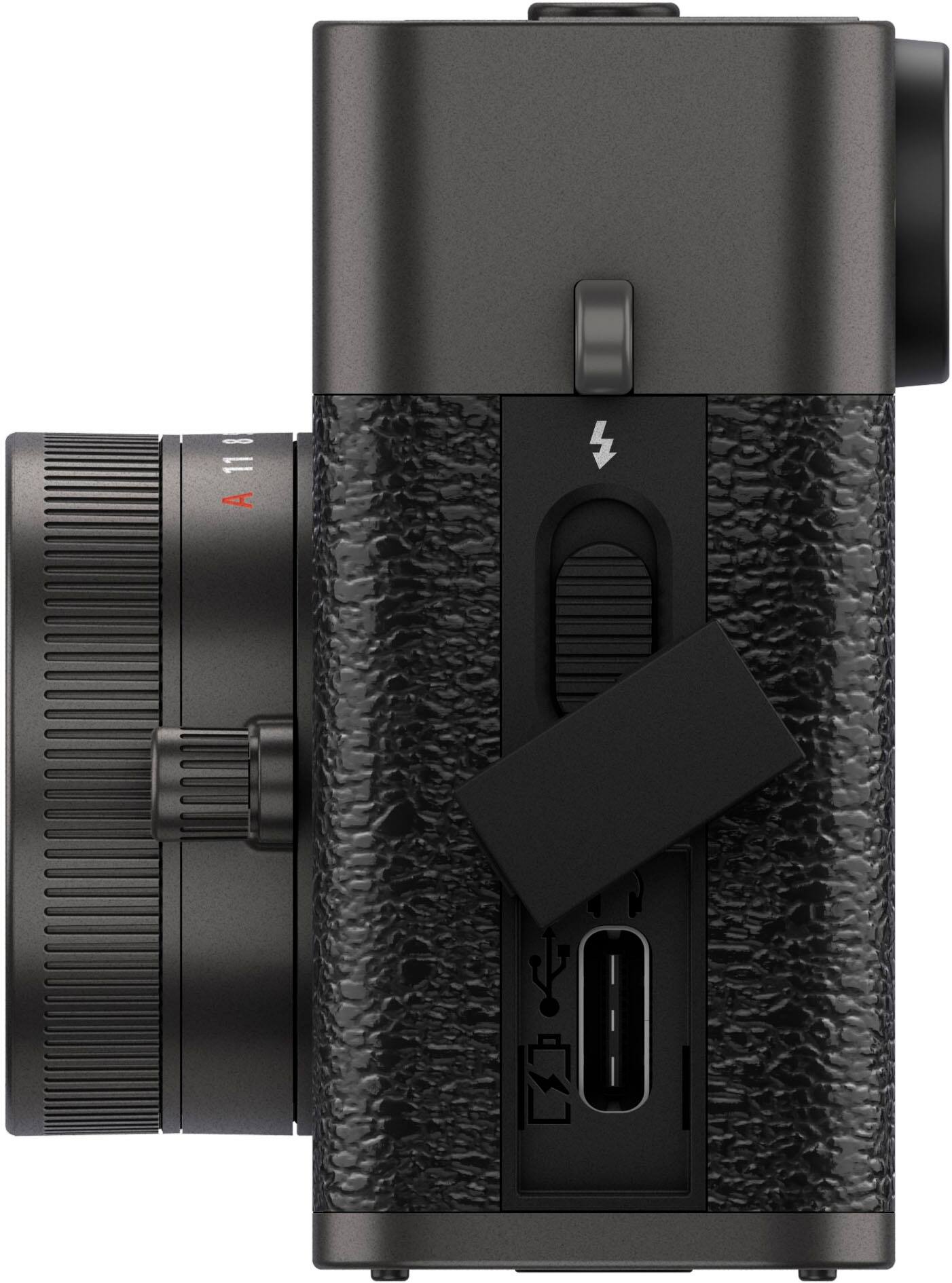 Alt View 5. Fujifilm - X half Premium Compact Camera - Charcoal Silver.