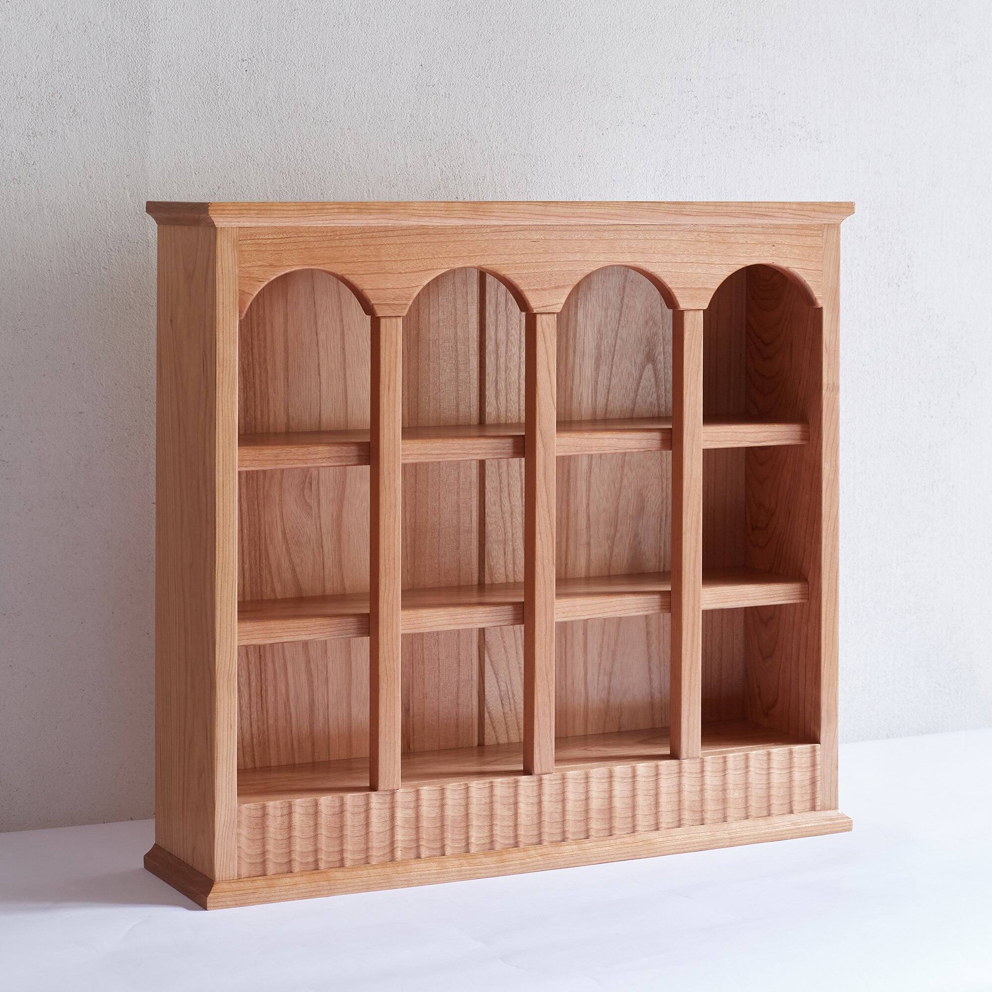 Alt View 7. Boyel Living - North American Cherry Solid Wood Cup Storage Rack - Natural Cherry.