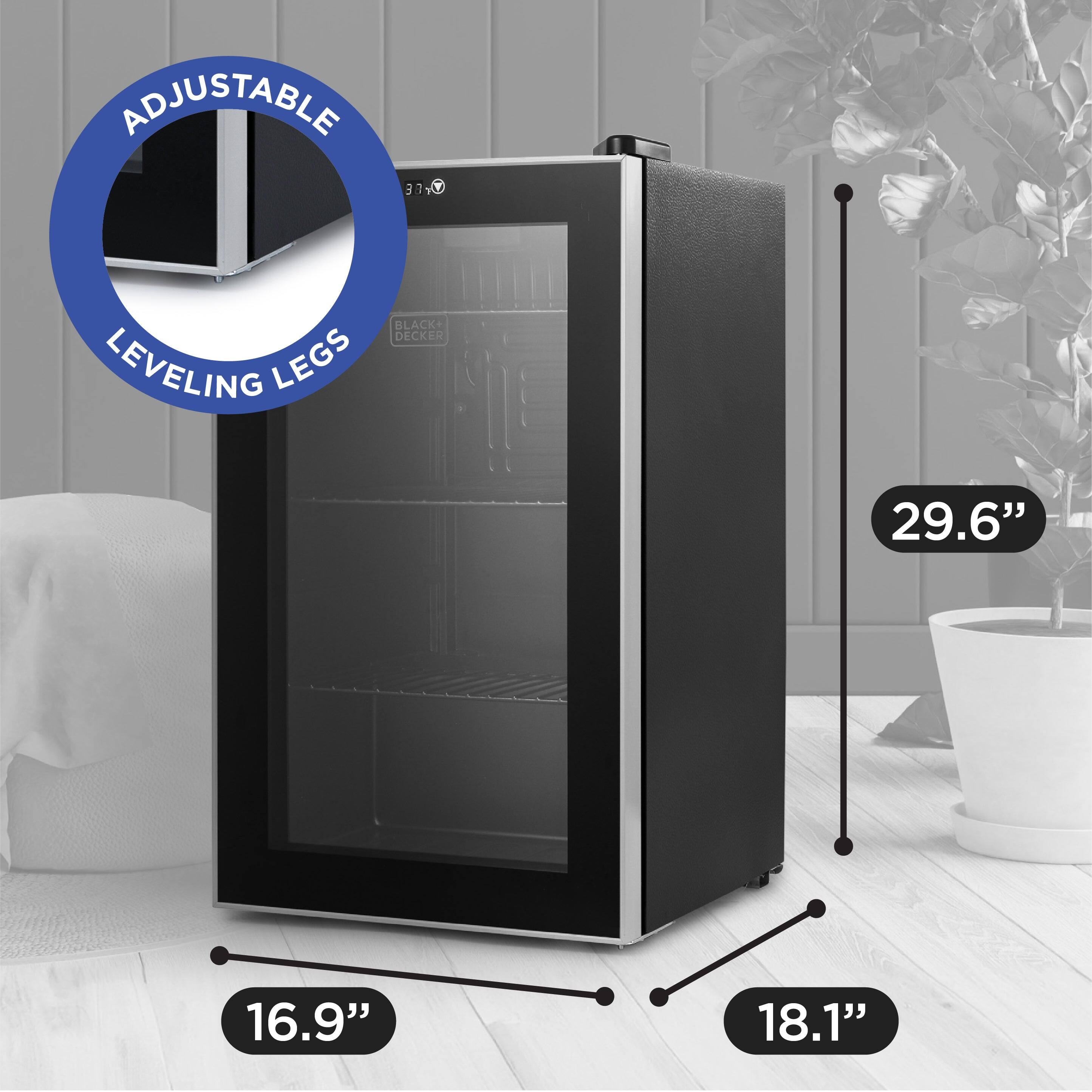 ADJUSTABLE LEVELING LEGS 29.6" 16.9" 18.1"