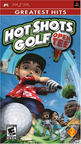 HOT SHOTS GOLF OPEN TEE PSP - PSP