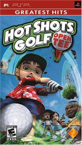 PSP  
GREATEST HITS  
HOT SHOTS GOLF OPEN TEE  
EVERYONE 10+  
ESRB  
SONY