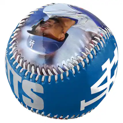 Front. FOCO - Mookie Betts Los Angeles Dodgers Player Photo Baseball - Multicolor.