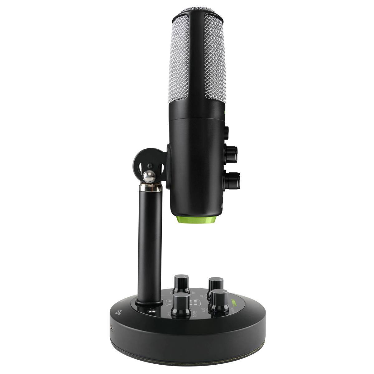 Alt View 7. Mackie - Mackie Chromium EleMent Series Premium USB Condenser Microphone with Built-In 2-Channel Mixer.