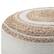 Alt View 12. Simpli Home - Serena Round Braided Pouf - Natural.