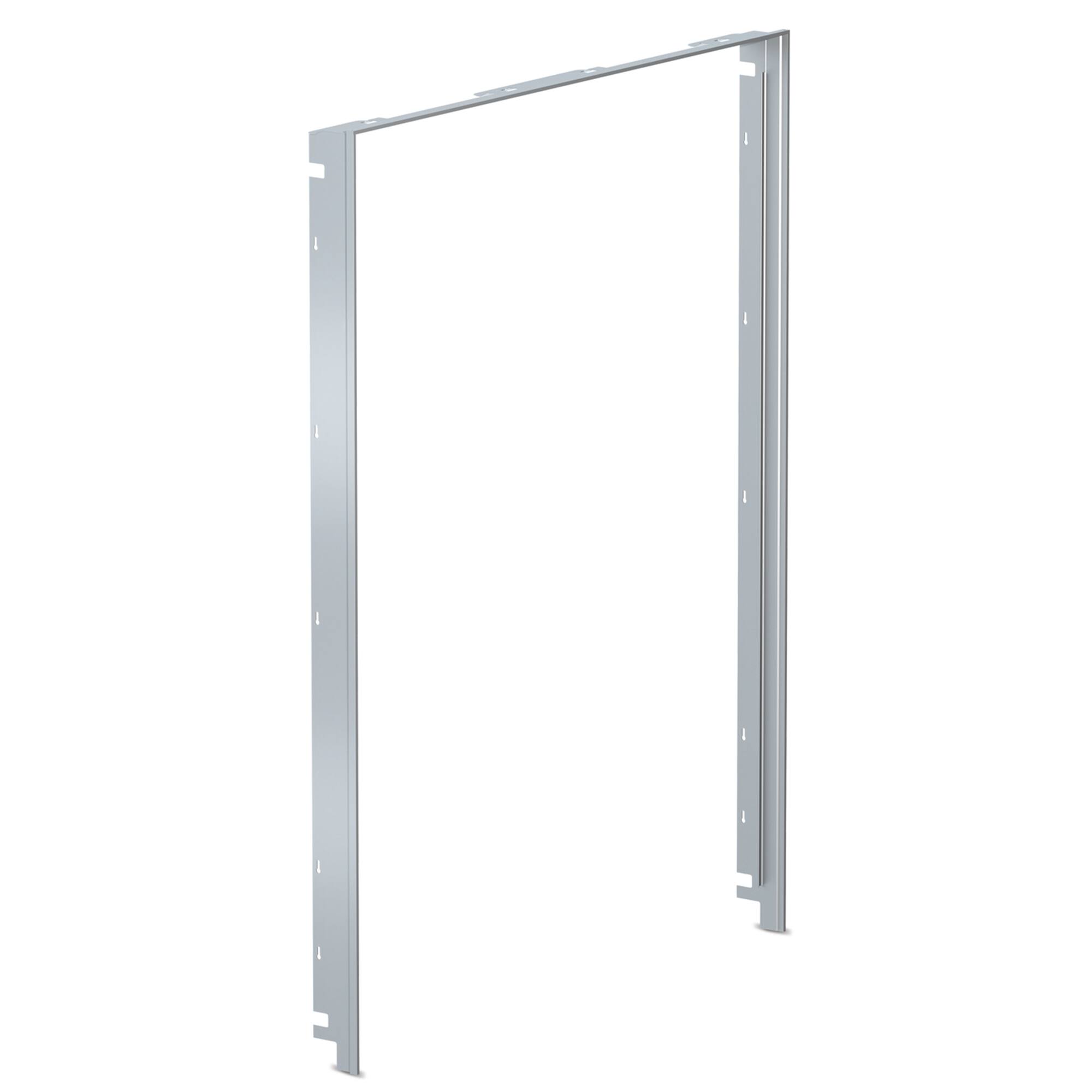 Angle. Miele - Miele KFK6001 Decor Frame Set for Side-by-Side 30" MasterCool Refrigeration models KFMC 3836 L/R and KFMC 3632 L/R - Stainless Steel.