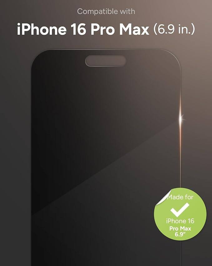 Compatible with iPhone 16 Pro Max (6.9 in.)  
Made for iPhone 16 Pro Max 6.9"