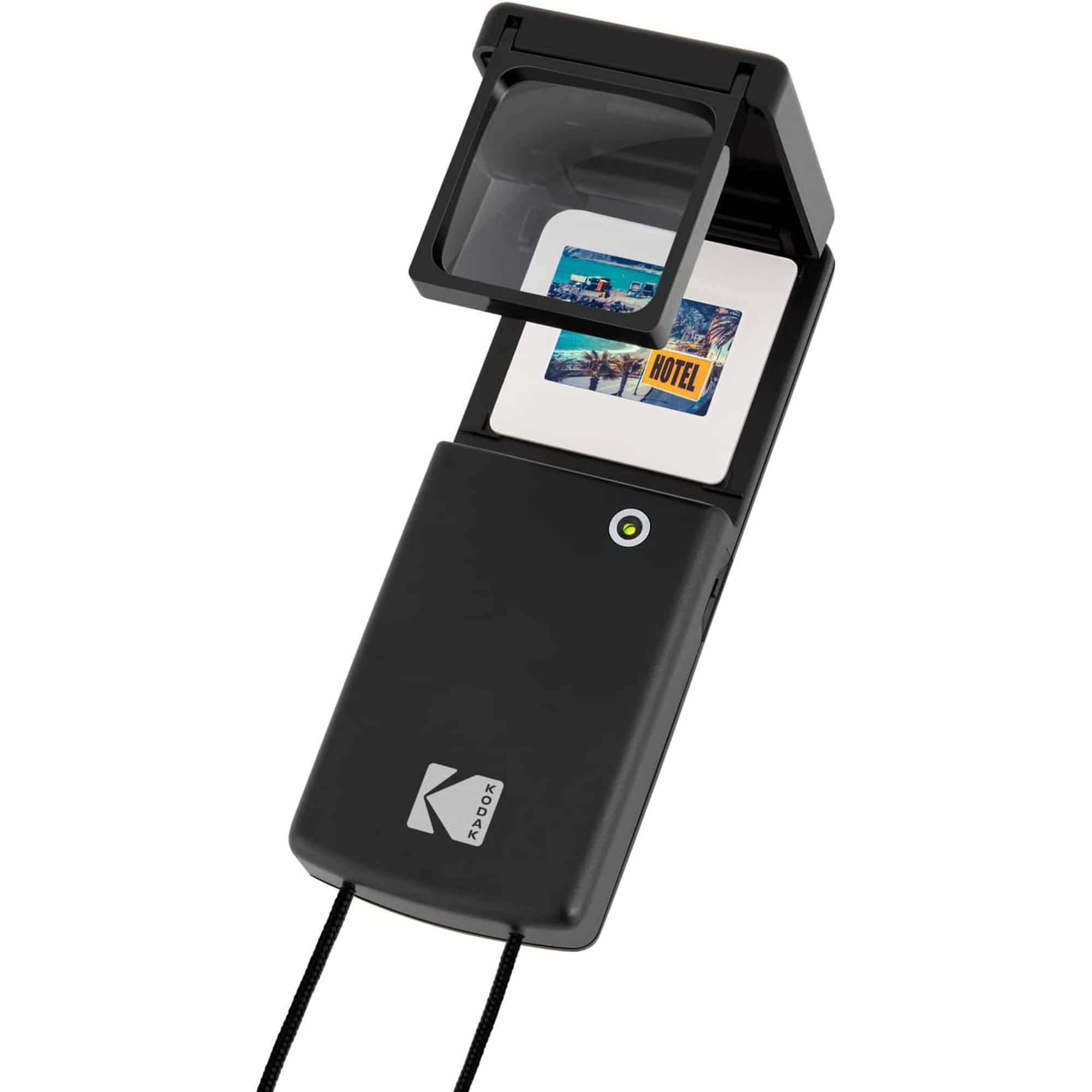 Kodak - Magnifying Lighted Slide Viewer, Compact Portable 1.8x LED Backlight for 35mm Film Slides