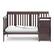 Alt View 13. Storkcraft - Portofino 5-in-1 Convertible Crib and Changer - Espresso.