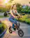 Alt View 7. DYU - 14 inch eBike w/ 25 Miles Max Range & 20 Mph Max Speed - Black.