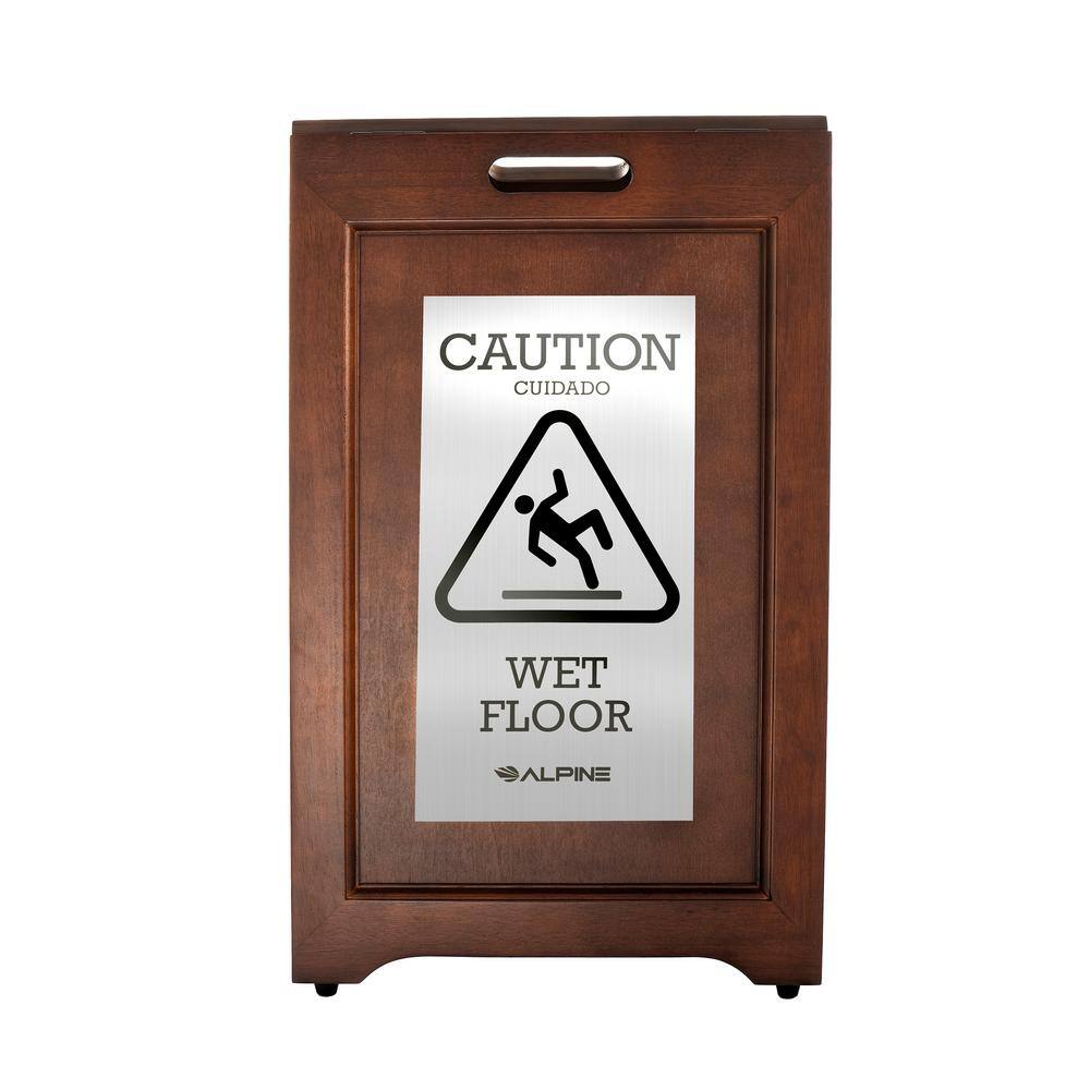 CAUTION CUIDADO WET FLOOR ALPINE