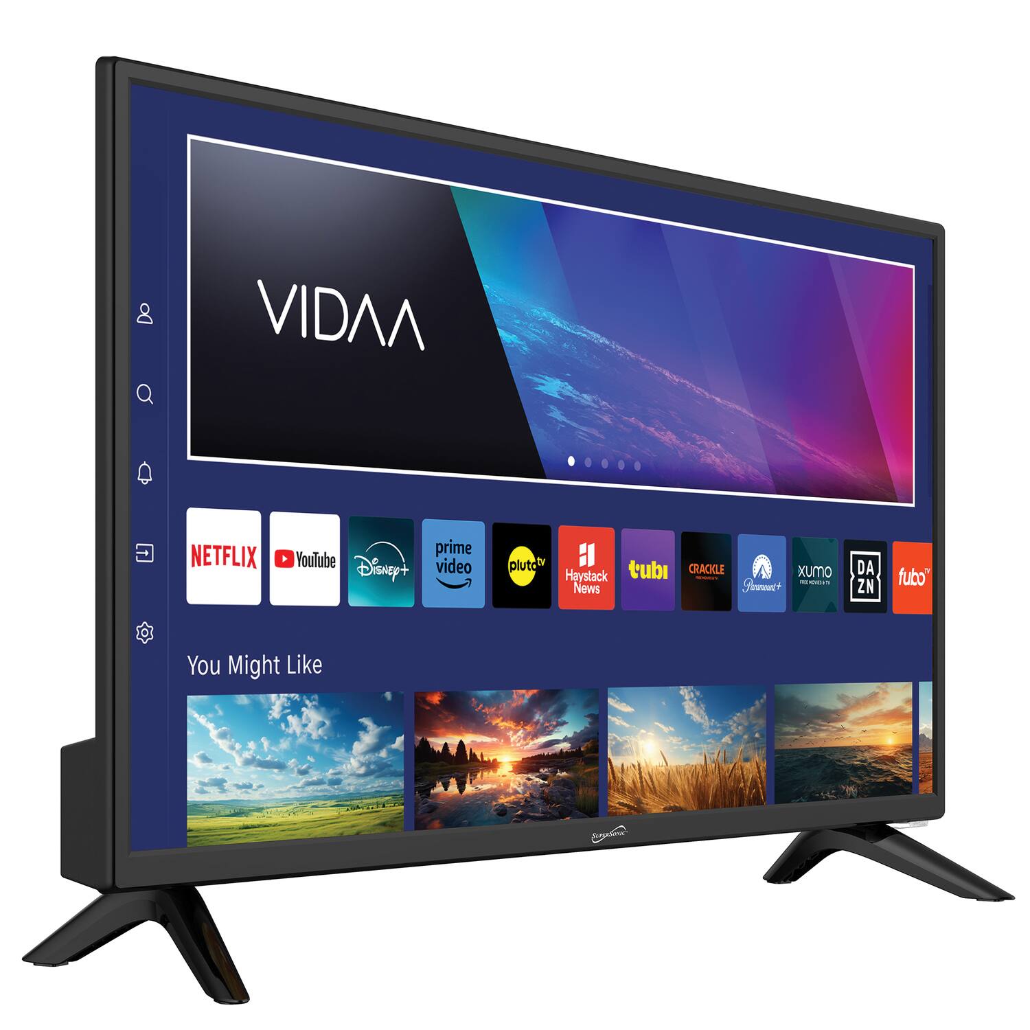 VIDAA NETFLIX prime I YouTube Disney+ video Pluto TV :I tubi CRACKLE xumo Haystack | - - News Froment+ - DAZN fubo" You Might Like