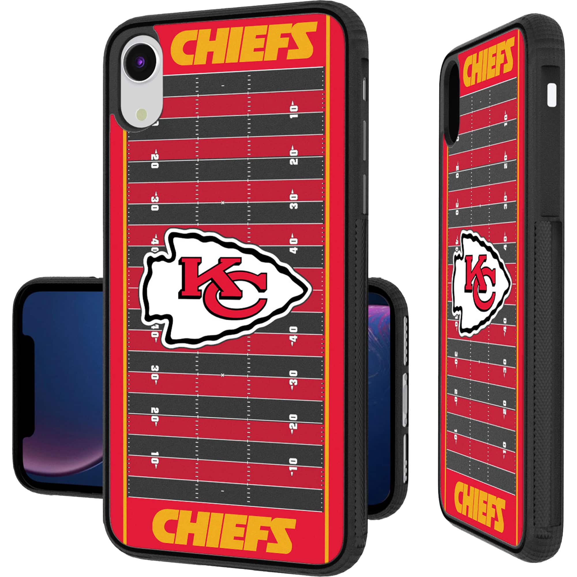 Keyscaper - NFL - Kansas City Chiefs iPhone Bump Case with Field Design - 15 Pro - Multicolor price history on PriceWatchPro