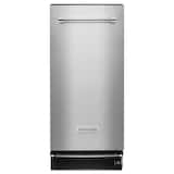 KitchenAid - 1.4 Cu. Ft. Built-In Trash Compactor - Stainless Steel