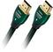 AudioQuest - Forest 3'4" 4K Ultra HD In-Wall HDMI Cable - Black/Green Stripe-Front_Standard