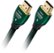 Front Zoom. AudioQuest - Forest 3'4" 4K Ultra HD In-Wall HDMI Cable - Black/Green Stripe.