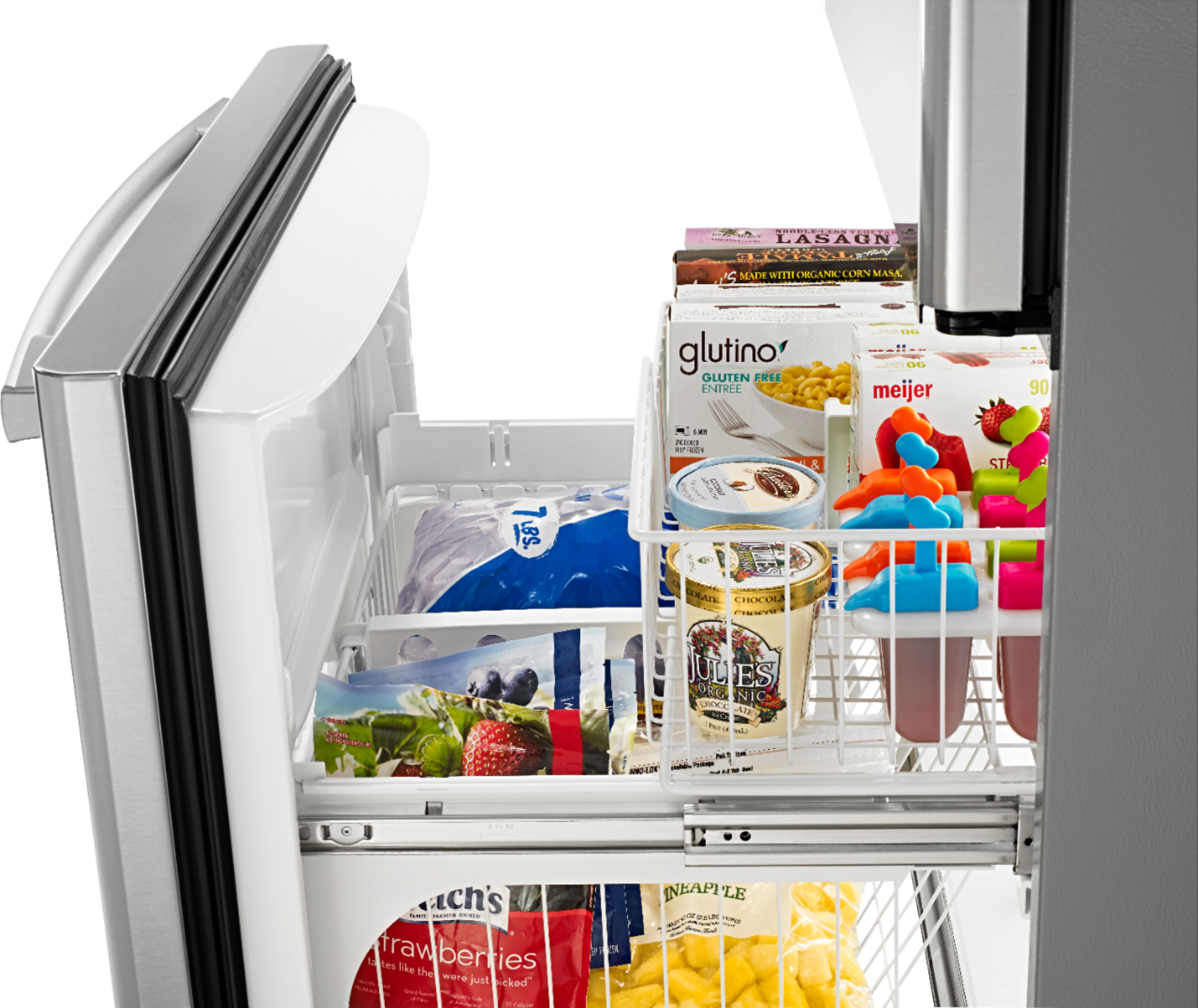 Customer Reviews: Amana 22.1 Cu. Ft. Bottom-Freezer Refrigerator ...