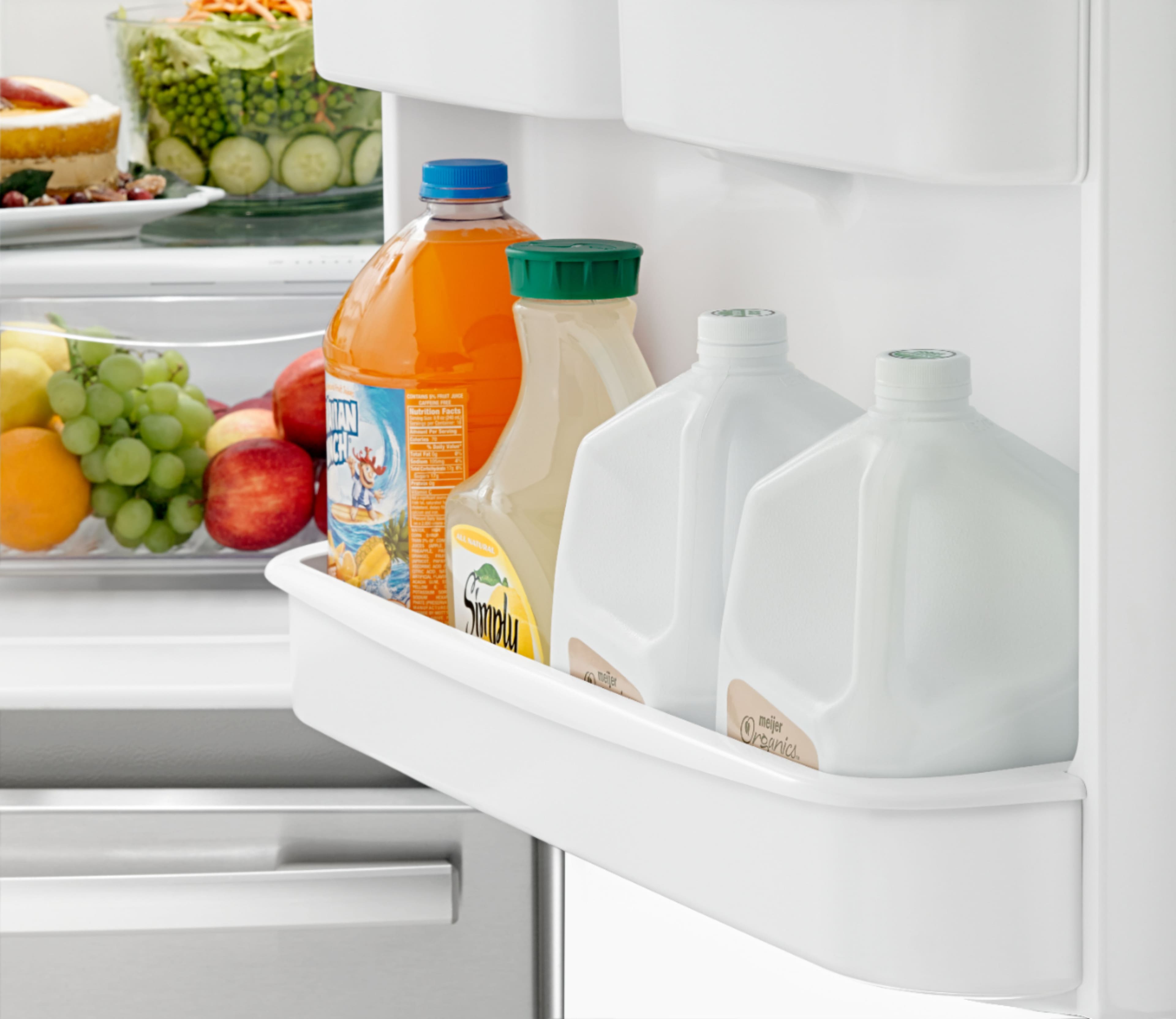 Alt View 15. Amana - 22.1 Cu. Ft. Bottom-Freezer Refrigerator - Stainless Steel.