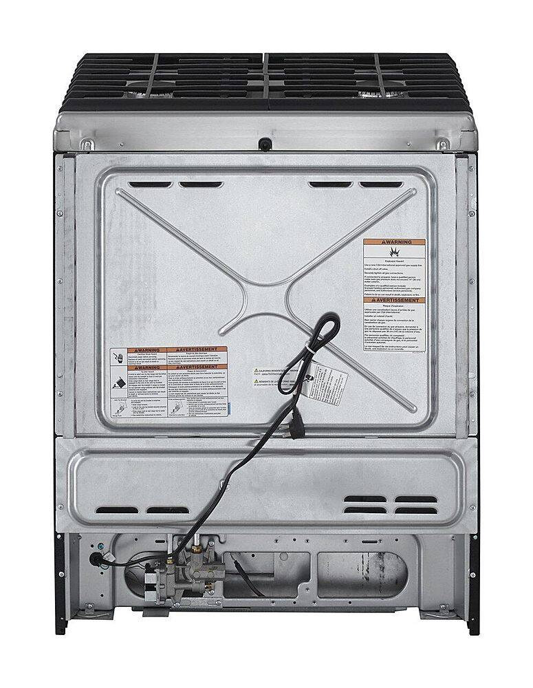 Alt View 15. KitchenAid - 6.5 Cu. Ft. Self-Cleaning Slide-In Gas Convection Range - Stainless steel.