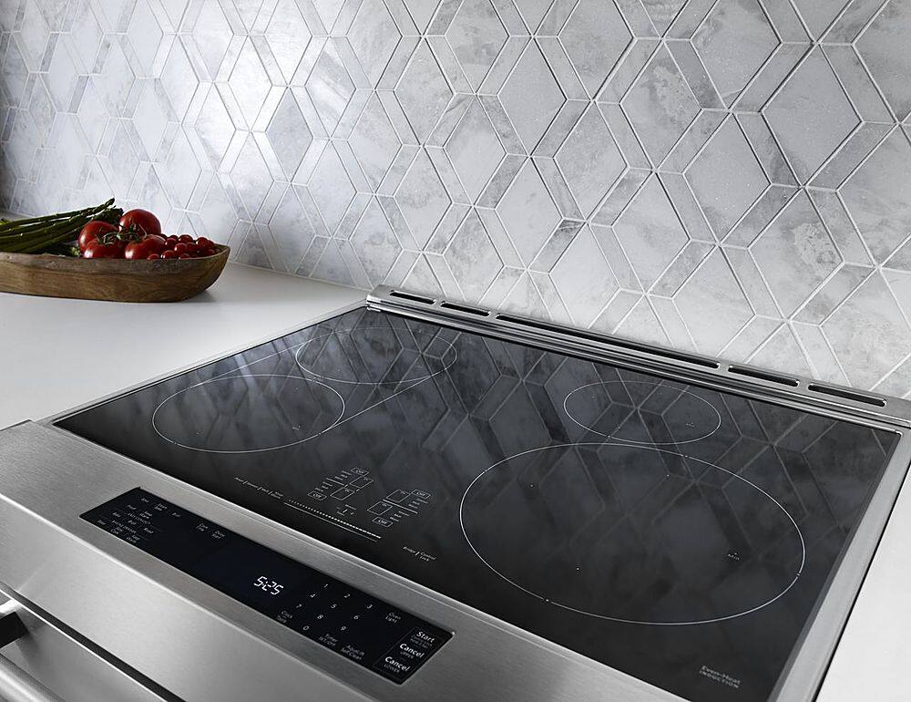 KitchenAid 7.1 Cu. Ft. SelfCleaning SlideIn Electric Convection Range Stainless steel