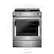 Alt View 2. KitchenAid - 6.4 Cu. Ft. Self-Cleaning Slide-In Electric Convection Range - Stainless steel.