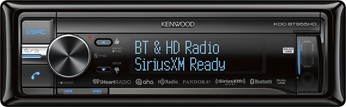  Kenwood - CD - Built-In Bluetooth - Built-in HD Radio - Car Stereo Receiver