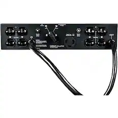 Liebert MicroPOD AC Power Module
A - OUTPUT
B - OUTPUT
UTILITY
UPS
CAUTION: IF FLAME OR SMOKE IS SIGHTED, UNPLUG THE POWER CORD AND CONTACT YOUR LOCAL FIRE DEPARTMENT. DO NOT REUSE THE POWER CORD. DO NOT REUSE THE POWER CORD. DO NOT REUSE THE POWER CORD.
Liebert MicroPOD