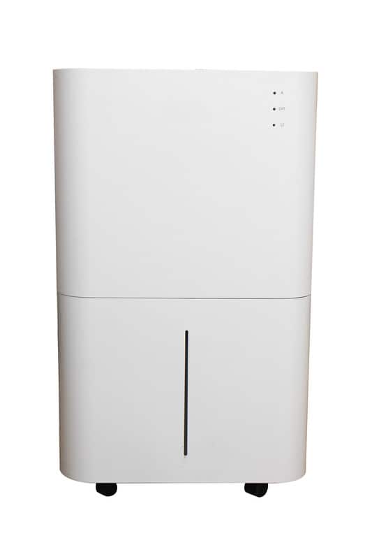 Edendirect - 50 pt. 4,000 sq. ft. Dehumidifier in. White with Drain Hose, 1 Gal. Bucket, 45dB Quiet for Bedroom, Auto Defrost, Timer