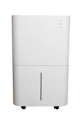 Edendirect - 50 pt. 4,000 sq. ft. Dehumidifier in. White with Drain Hose, 1 Gal. Bucket, 45dB Quiet for Bedroom, Auto Defrost, Timer