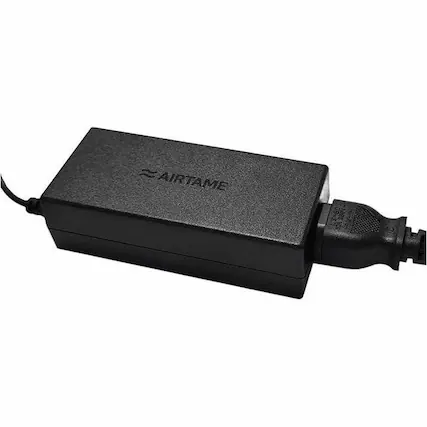 Front. Airtame - Airtame Power Adapter - Black - Black.