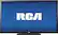 Front. RCA - 65" Class (65" Diag.) - LED - 1080p - HDTV - Black.