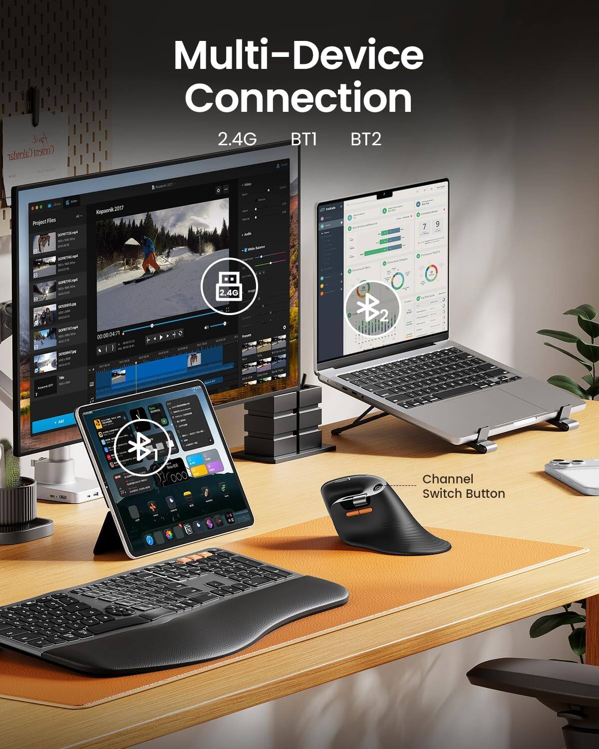 April Calendar Content

Multi-Device Connection 2.4G BT1 BT2

Project Files

Kopaonik 2017

AKAD

7

9

SCRETART.net

DOWNER -

2.4G

8

JUNITATIONA Mounte

11:00:00:00

000

Channel Switch Button