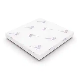 Kadyn - Lavender-infused AeroFusion Memory Foam Mattress, Cooling Gel, Fiberglass-Free, Medium Firm - Purple