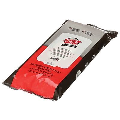 Scotch-Brite  
ScorchPad  
30 WIPES/LINGETTES  
30 WIPES/LINGETTES  
(30.4 cm x 22.8 cm)  
(12 in x 9 in)