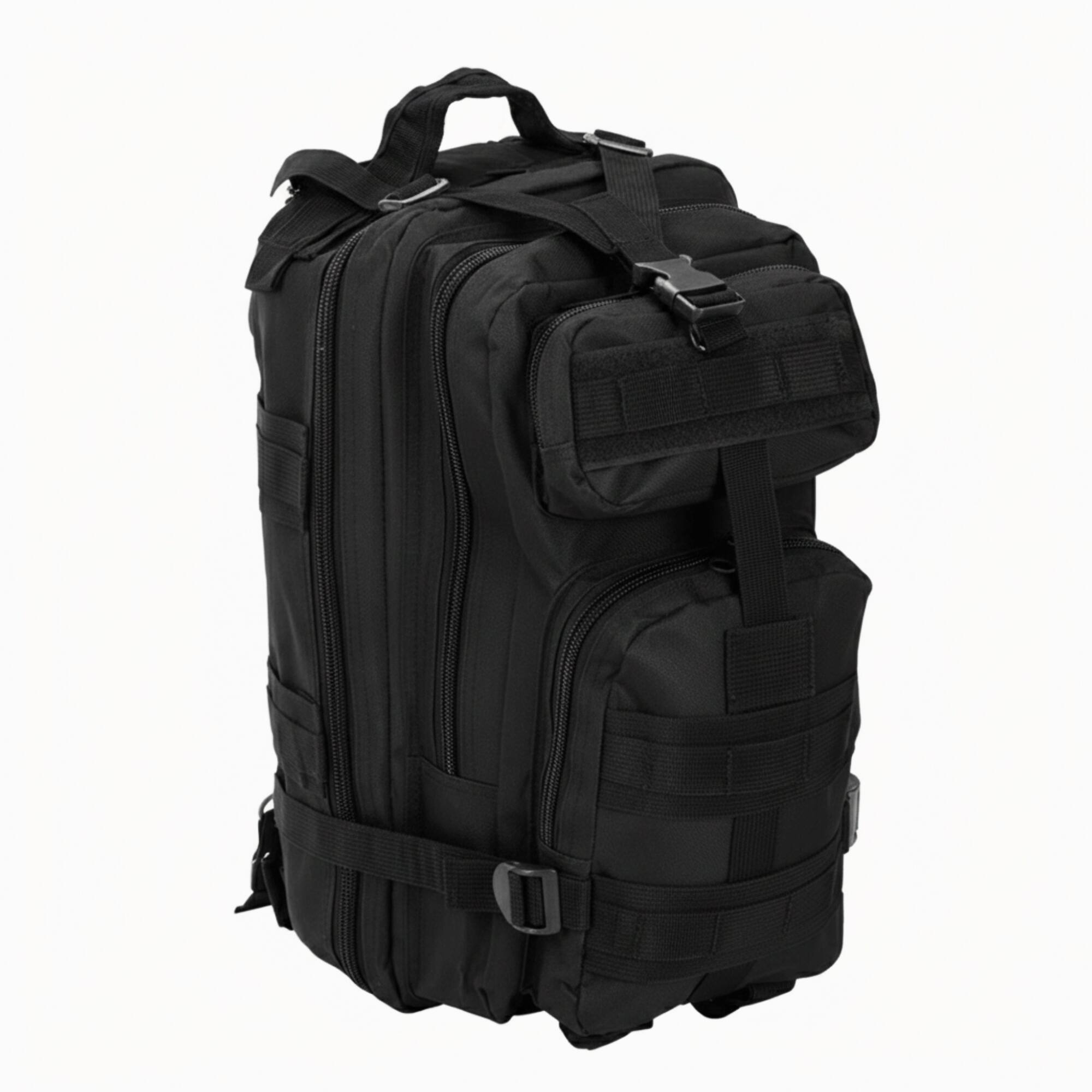 Alt View 4. XGear Tactical - Small 30L Tactical Backpack Survival Bag - Black.