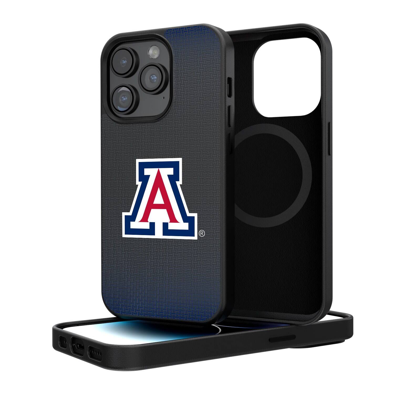 Keyscaper - NCAA - Arizona Wildcats Linen Logo iPhone Magnetic Bump Case - 15 Plus - Black price history on PriceWatchPro