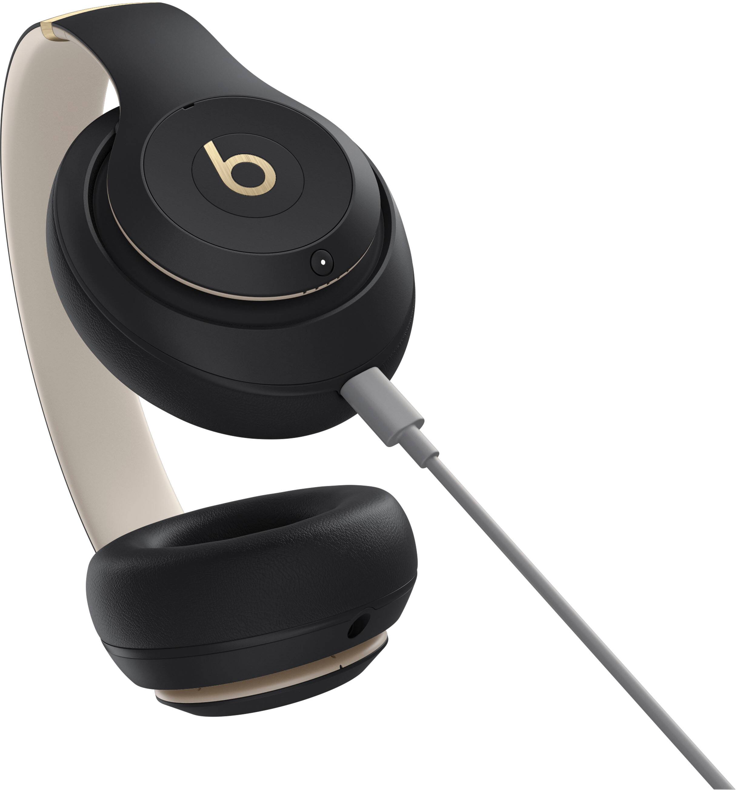 Alt View 13. Beats - Studio Pro - Wireless Noise Cancelling Over-the-Ear Headphones - Only at Best Buy - Black & Gold.