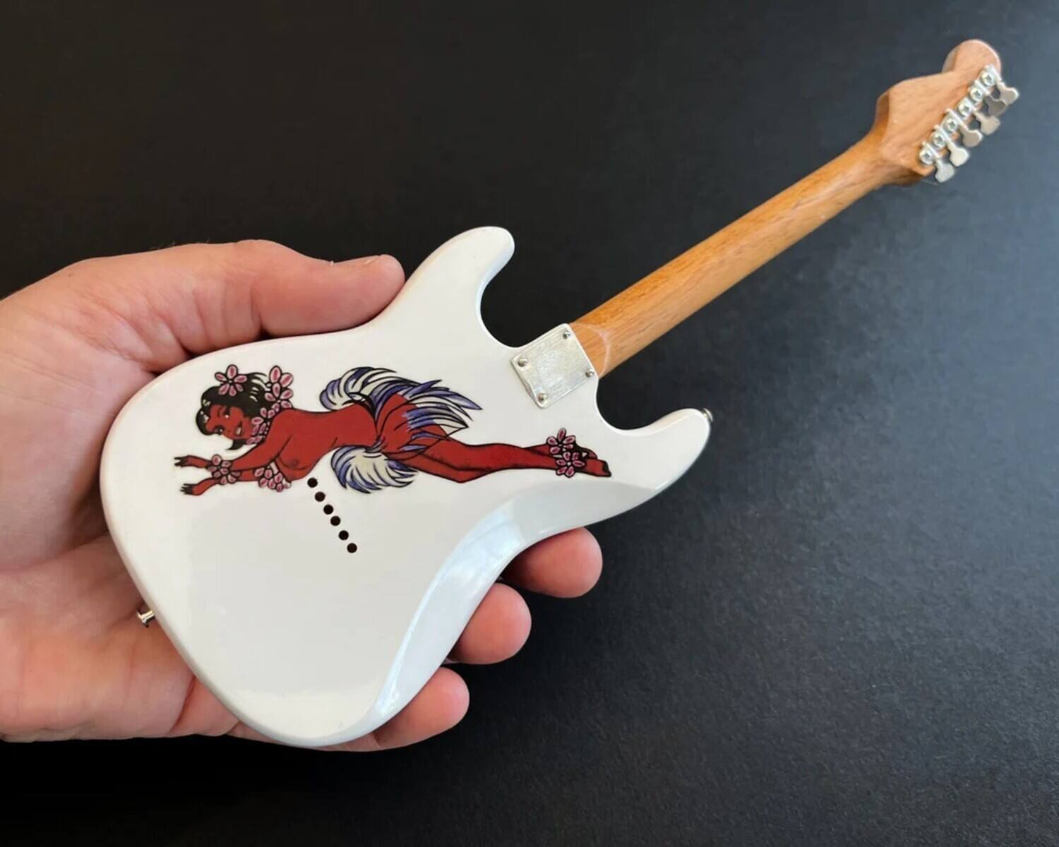 Alt View 3. Axe Heaven - Axe Heaven -Stevie Ray Vaughan - Stevie Ray Vaughan Signature 1984 Charley Wirz Custom Stratocaster - Collectibles - Multicolor.