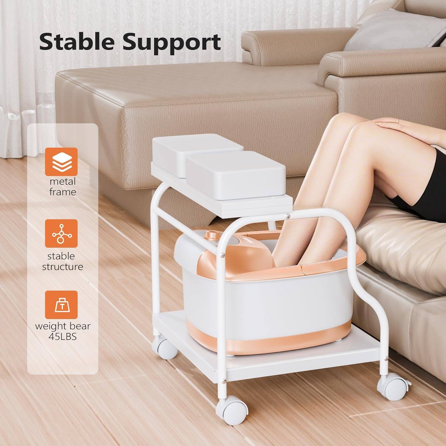 Stable Support

- metal frame
- stable structure
- weight bear 45LBS