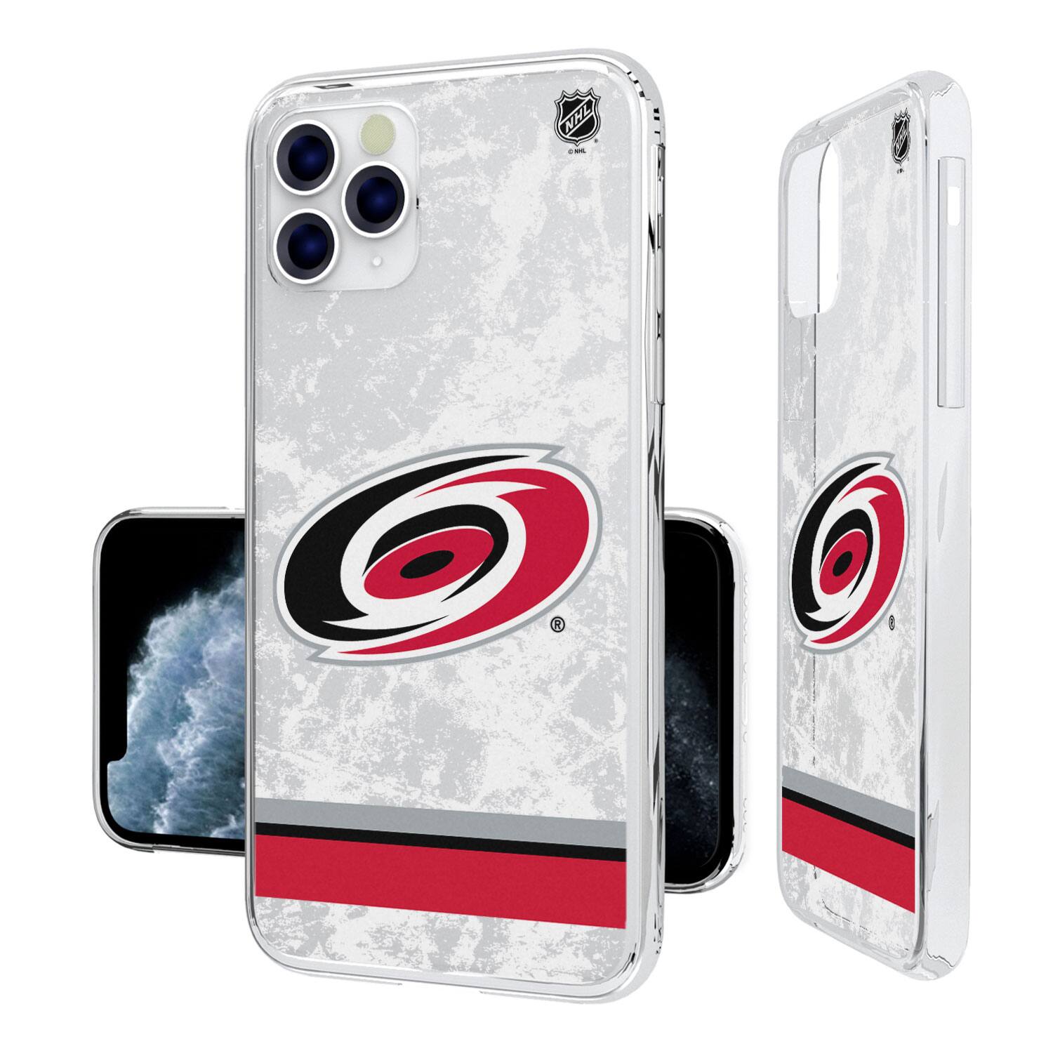 Keyscaper - NHL - Carolina Hurricanes iPhone Stripe Clear Ice Case - 13 mini - Multicolor price history on PriceWatchPro