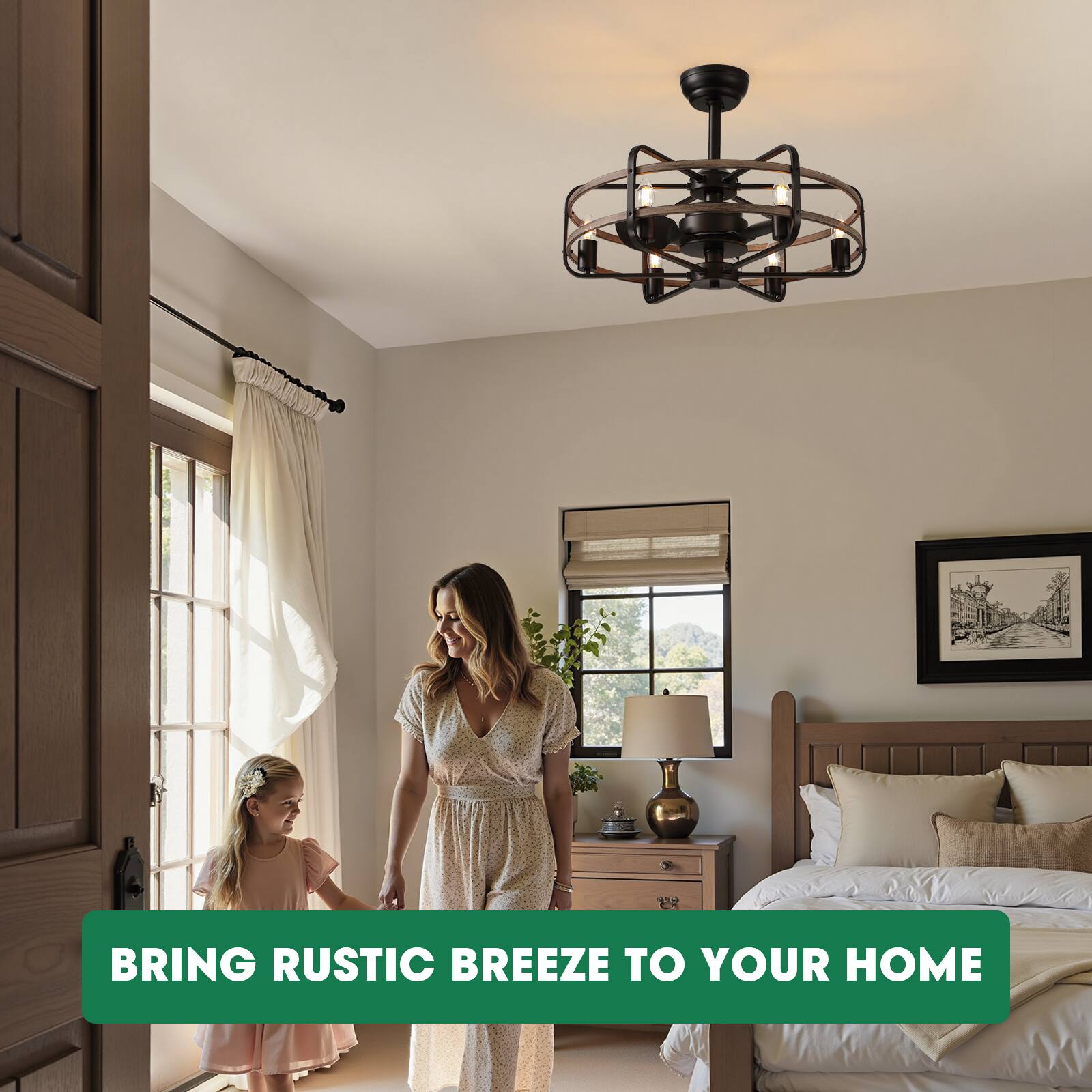 BRING RUSTIC BREEZE TO YOUR HOME