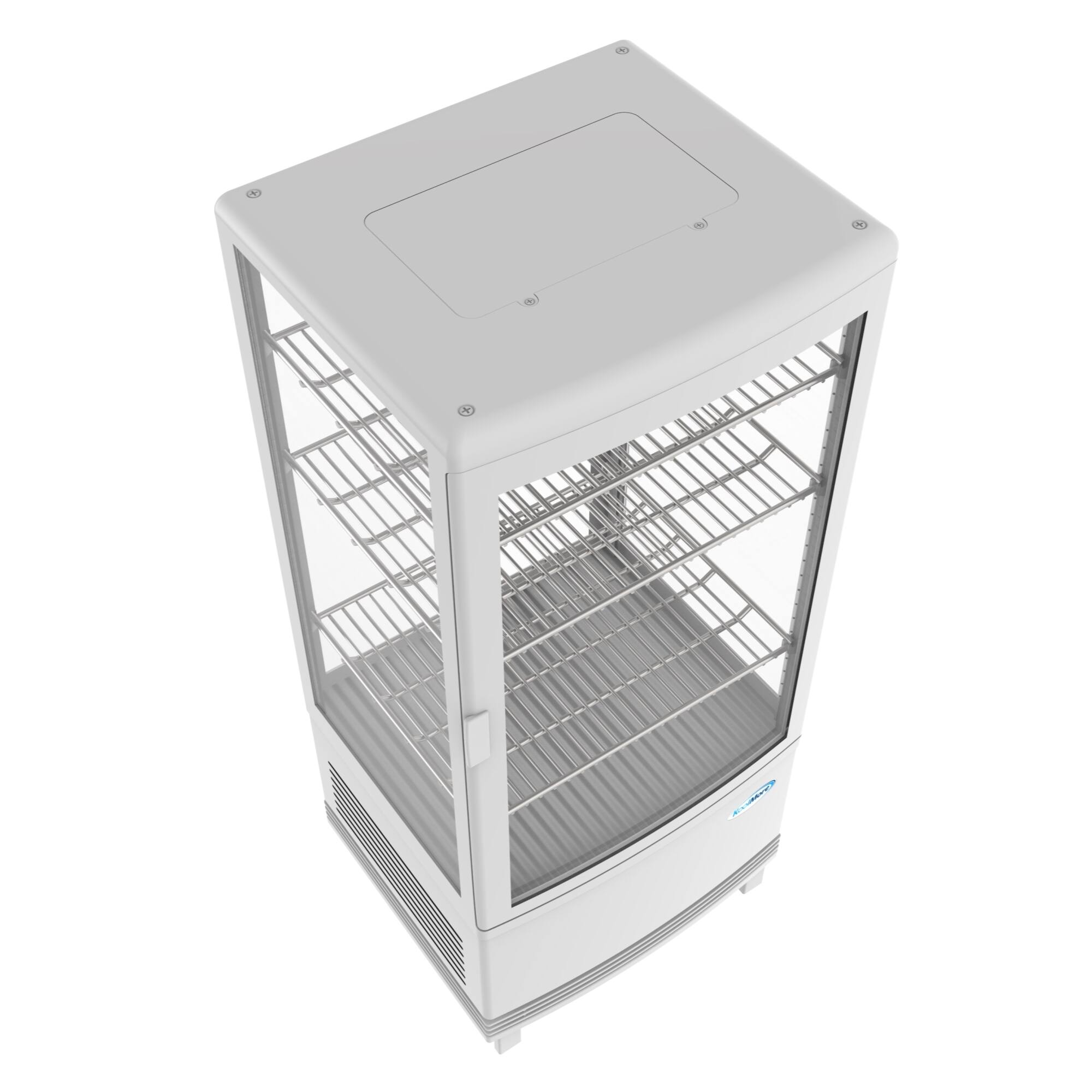 Alt View 5. Koolmore - 17 in. White Countertop Display Refrigerator - 3 Cu Ft. CDCU-3C-WH - White.