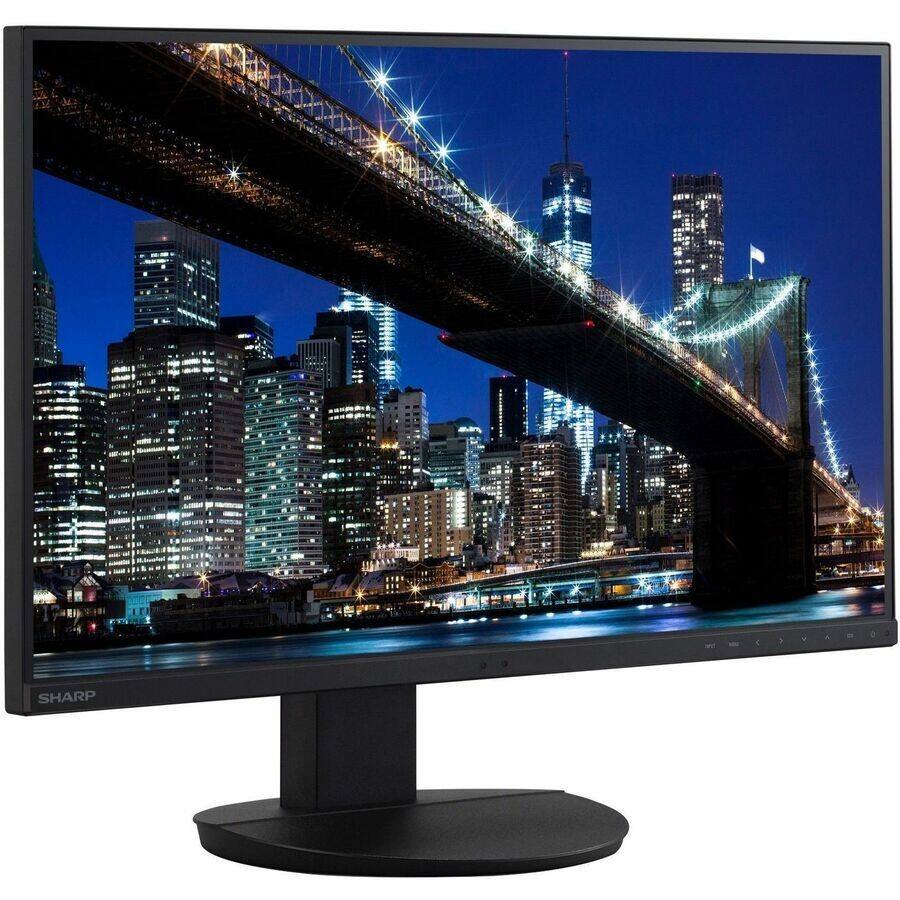 Angle. Sharp - Sharp NEC Display MultiSync DD-EA272U 27" Class 4K UHD LED Monitor - 16:9 - 27" Viewable - In-plane Switching (IPS) - Black.