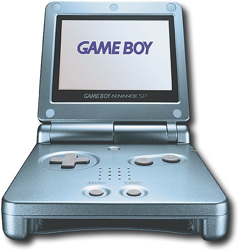 Nintendo Game Boy Advance SP Pearl Blue