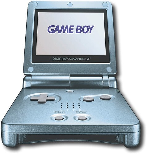 Best Buy: Nintendo Game Boy Advance SP Surf Blue AGS S SBA