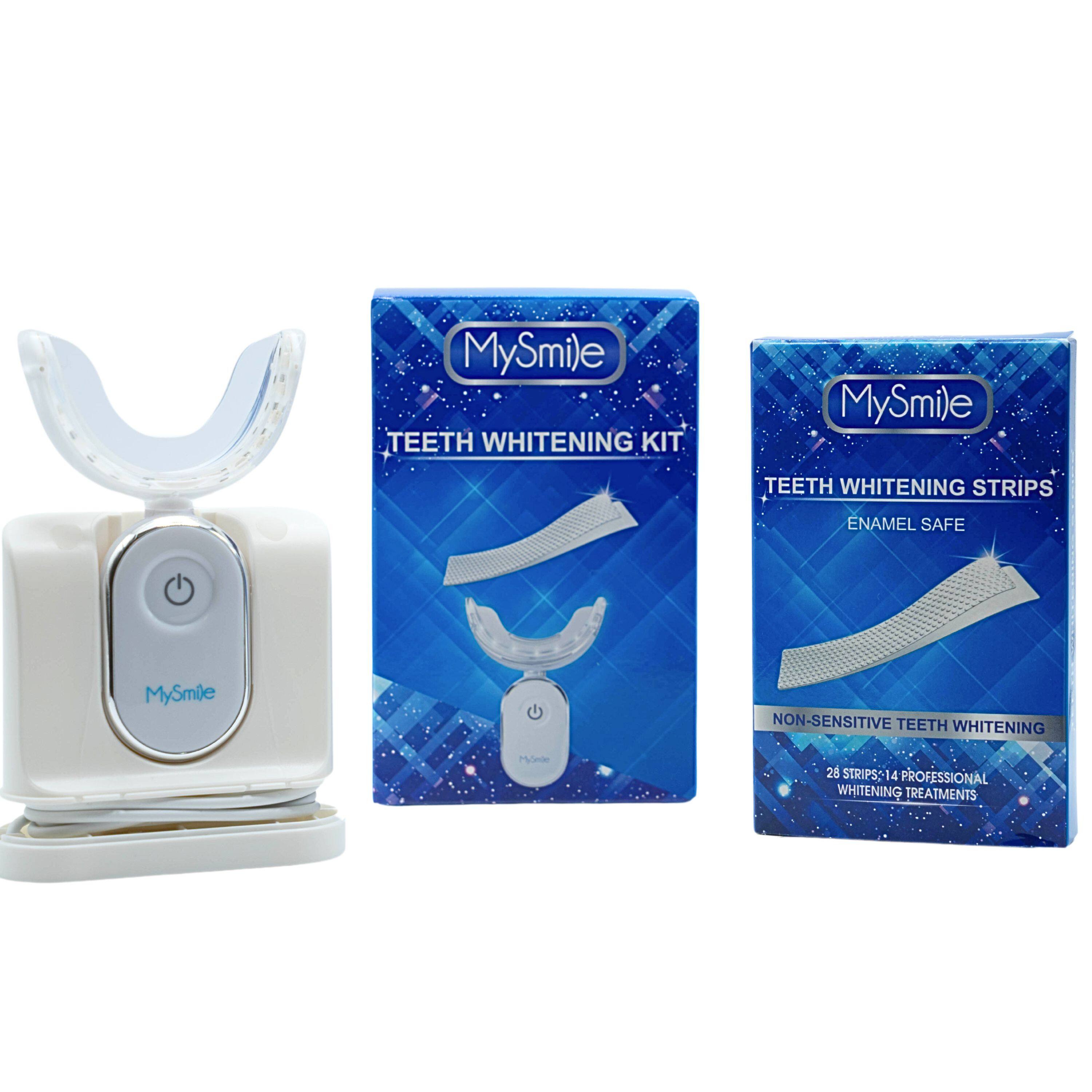 MySmile TEETH WHITENING KIT  
MySmile TEETH WHITENING STRIPS  
ENAMEL SAFE  
MySmile NON-SENSITIVE TEETH WHITENING  
28 STRIPS - 14 PROFESSIONAL WHITENING TREATMENTS