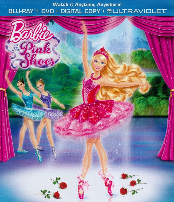  Barbie in The Pink Shoes [2 Discs] [Blu-ray/DVD] [2013]